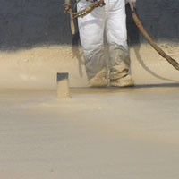 seamless, protective Charlotte foam roofing